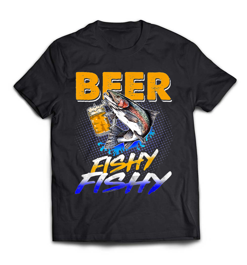 Beer Fishy Fishy for Beer and Fishing Lovers T-Shirt: Celebrate Your Dual Passions